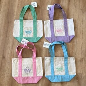 Trader Joes Mini Canvas Tote